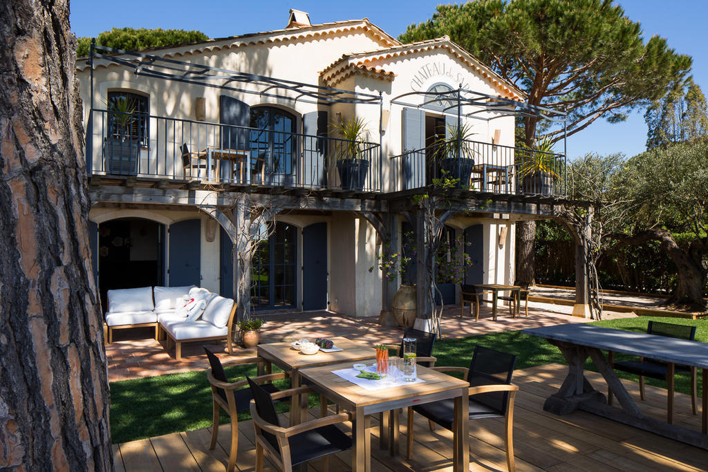 Chateau De Sable Pension Cavalaire-sur-Mer Buitenkant foto